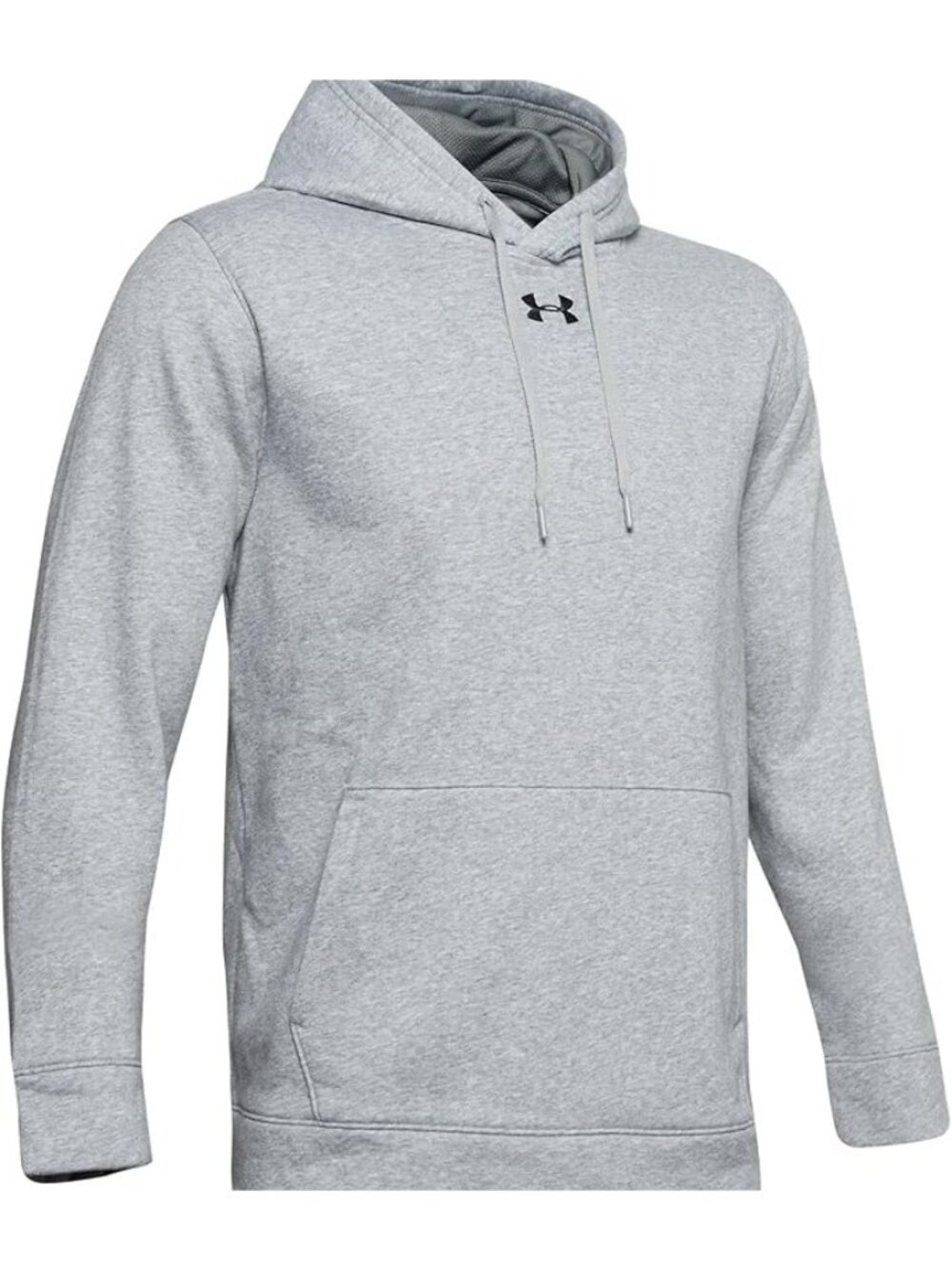 Under Armour Men's Hustle Fleece Hoodie 1300123-025 Gray Size 4XL